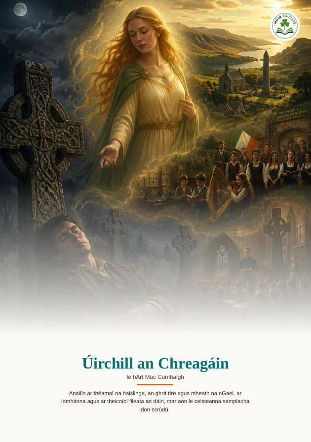 Úirchill an Chreagáin le Art Mac Cumhaigh – Senior Cycle Poetry Study Guide Summary